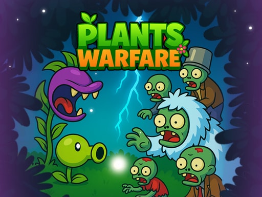 Plants Warfare - Free Shooting Game with Zombies and Strategy