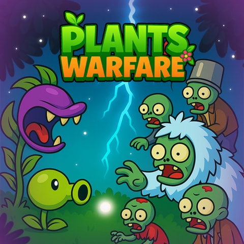 Plants Warfare - Juego de disparos y defensa de plantas gratis