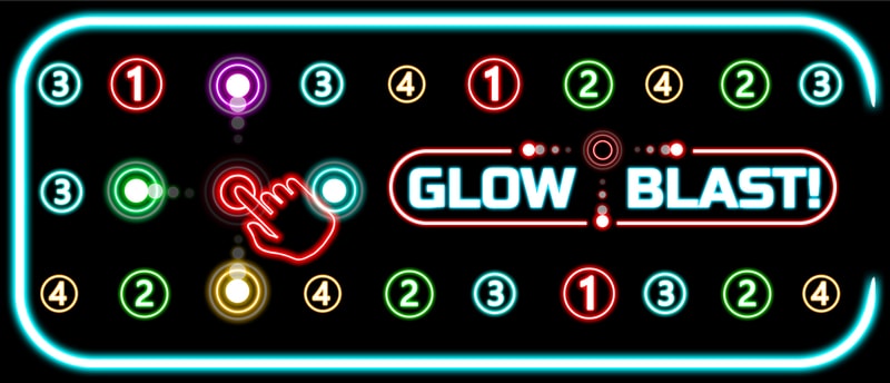 Glow Blast! - Fun Puzzle Game to Play and Eliminate Glow Dots