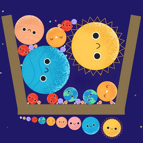 Merge Planets - Ücretsiz Uzay Bulmaca Oyunu Oyna