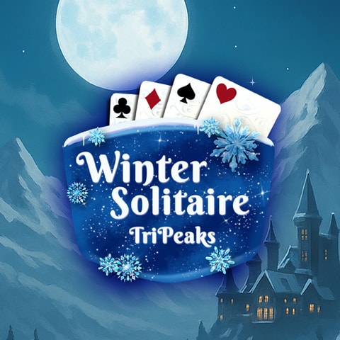 Winter Solitaire TriPeaks - Juega en línea gratis