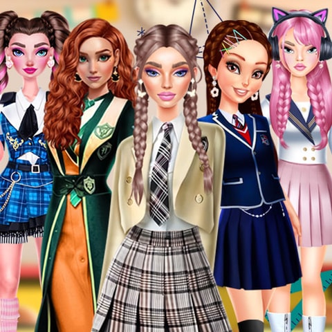 Back To School: Uniformes - Juego de vestir y moda escolar