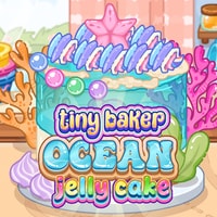Tiny Baker Ocean Jelly Cake - Fun Cooking Game for Kids