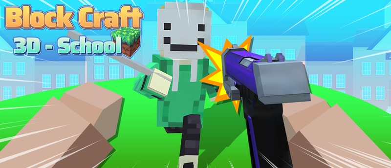 Block Craft 3D School