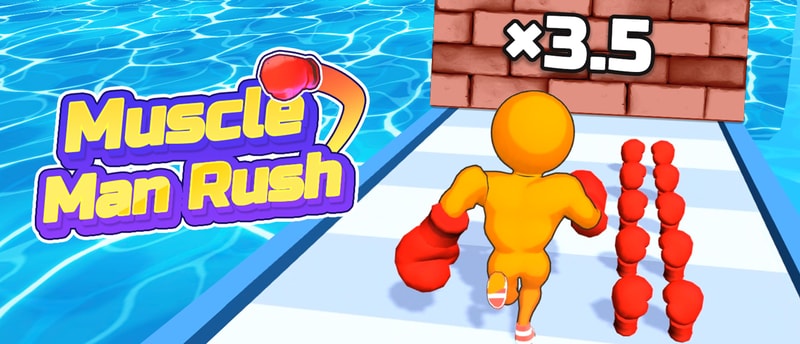 Muscle Man Rush: Juego de correr y boxeo gratis