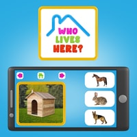 Who Lives Here - Fun Educational Animal Home Play Game for Kids