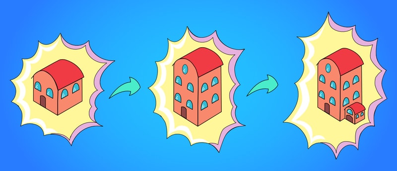 Idle Merge City - Free City Building & Merge Game