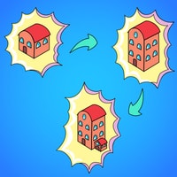 Idle Merge City - Free City Building & Merge Game
