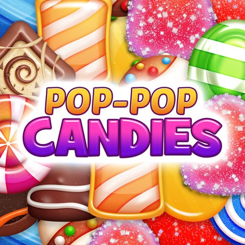 Pop Pop Candies: Juego de Puzzle Match-3 Gratis