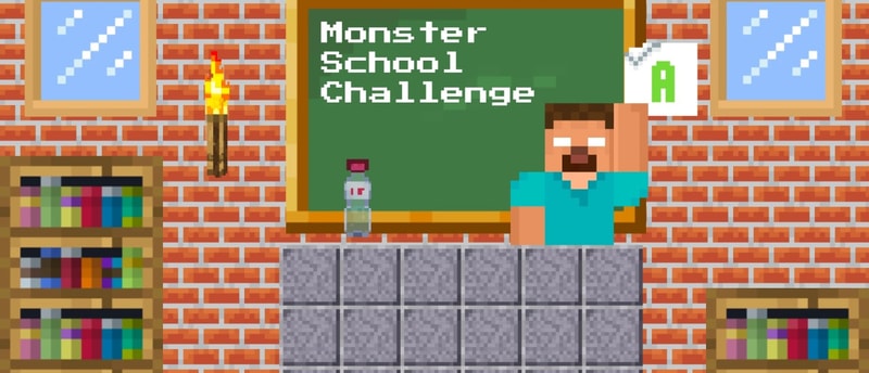 Monster School Challenge