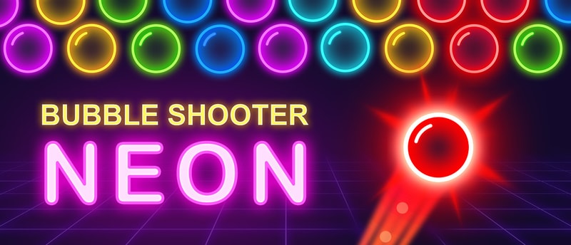 Bubble Shooter Neon