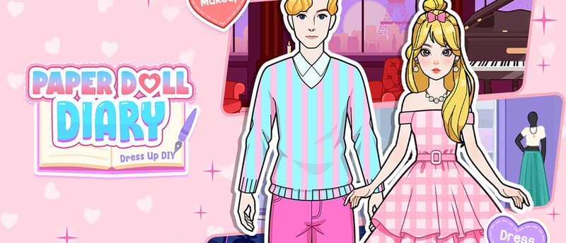 Paper Doll Diary: Dress Up & Play Game for Kids & Teens