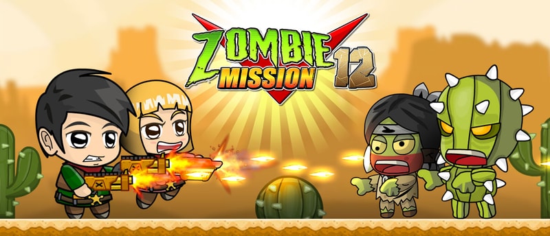 Zombie Mission 12 - Juego de disparos y aventuras en el oeste