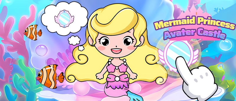 Mermaid Princess Avater Castle