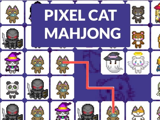 Pixel Cat Mahjong - Play Free Online Mahjong Game