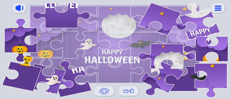 Halloween Puzzle - Fun Online Puzzle Game for All Ages