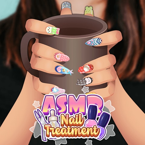 ASMR Nail Treatment - Juego de Cuidado de Uñas y Belleza