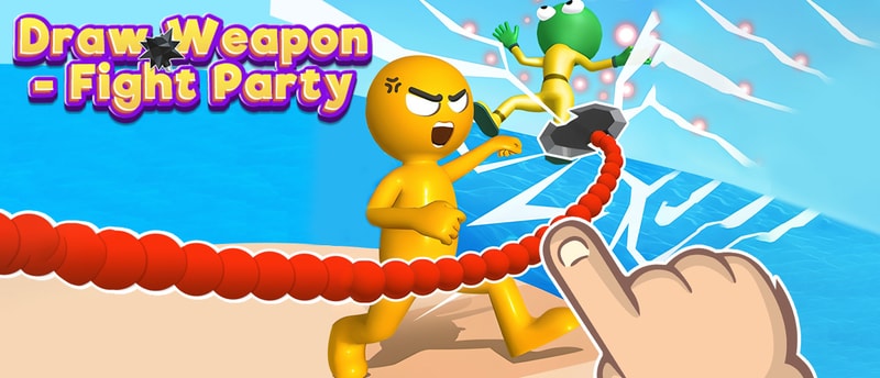 Draw Weapon Fight Party - Free Battle Game to Play Online