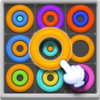 Neon Circles &amp; Color Sort Puzzle