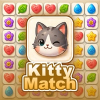 Kitty Match 3 Puzzle Game - Play Free Online Match-3 Game for All Ages