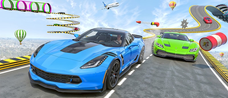 Car Parking Stunt Games 2024