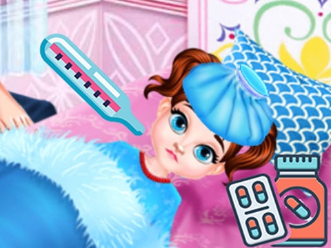 Baby Taylor Goes Sick - Fun Care Game for Kids