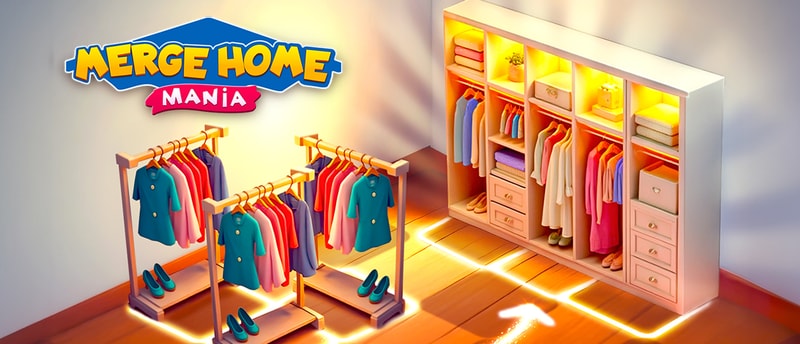 Merge Home Mania - Juego de combinar y decorar tu hogar gratis