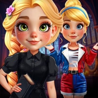 Boo-tiful Princess Match - Halloween Puzzle Dress-up Game