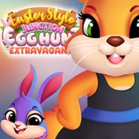 Easter Style Junction Egg Hunt Extravaganza - Play Game & Dress Up