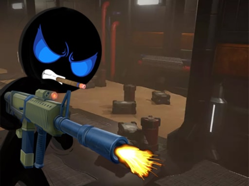 Stickman Armed Assassin Cold Space - Free Action Shooting Game