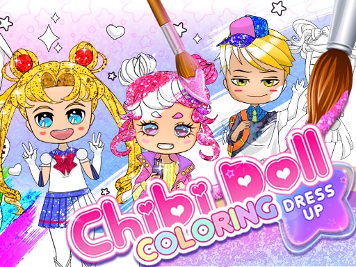 Chibi Doll Coloring & Dress Up Game for Girls - Free Anime Avatar Creator