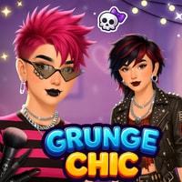 Grunge Chic Alt Fashion - Dress Up & Play Game