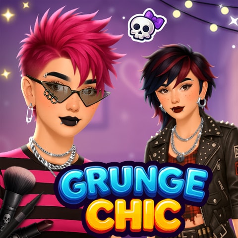 Grunge Chic Alt Fashion Juego de Vestir Gratis