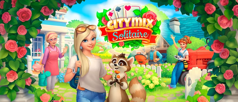 CityMix Solitaire - Free Card Game to Play and Relax