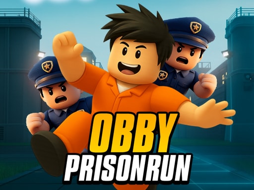 Obby Prison Run - Play Free Online Obstacle Course Game