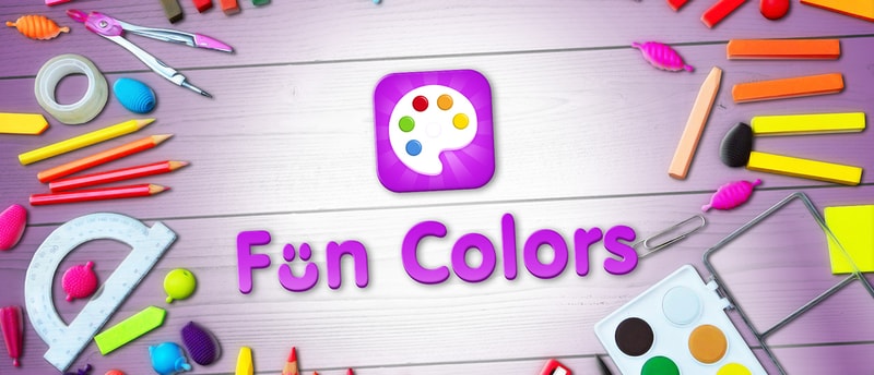 Fun Colors - Free Coloring Game for Kids and Adults