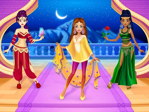 Arabian Princess Dress Up Game - Free Girls Fashion & Makeup Game