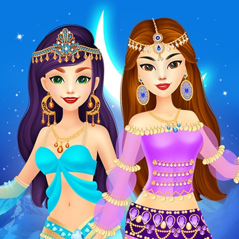 Arabian Princess Dress Up Game - Free Girls Fashion & Makeup Game
