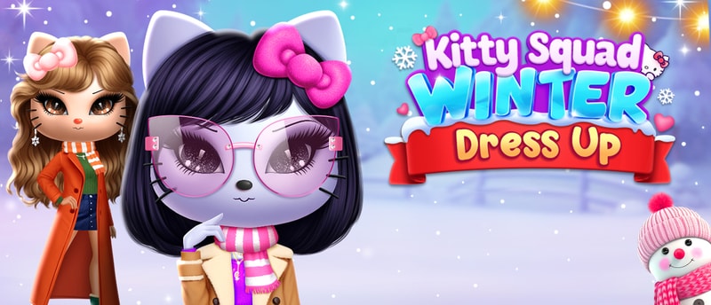 Kitty Squad Winter Dress Up