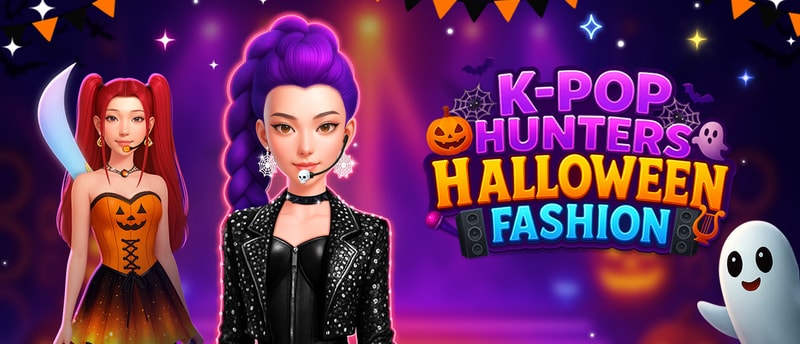 K-Pop Hunter Halloween Fashion - Dress Up & Play Game