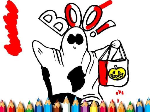 Halloween Coloring Book - Free Online Coloring Game for All Ages