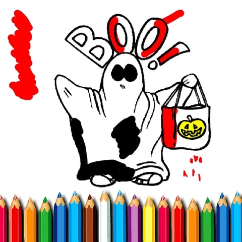 Halloween Coloring Book - Free Online Coloring Game for All Ages