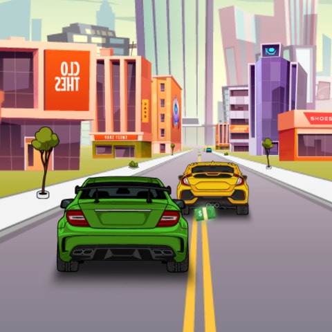 Car Traffic 2D Ücretsiz Oyna - Eğlenceli Yarış ve Sürüş Oyunu