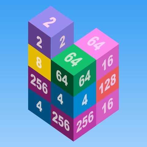 Stacktris 2048 - Juego de Puzzle en 3D y Tetris en Línea