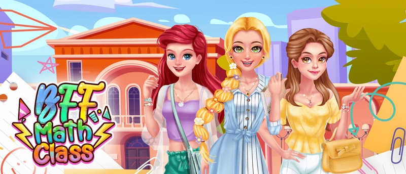 BFF Math Class - Fun Girl Dress Up & Math Learning Game