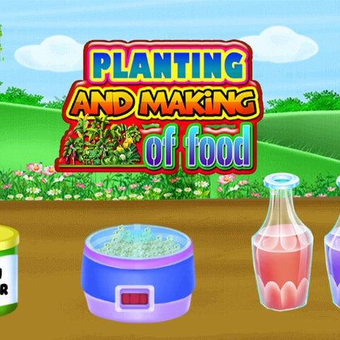Juega a Plantar y Elaborar Comida - Juego de Cocina y Agricultura