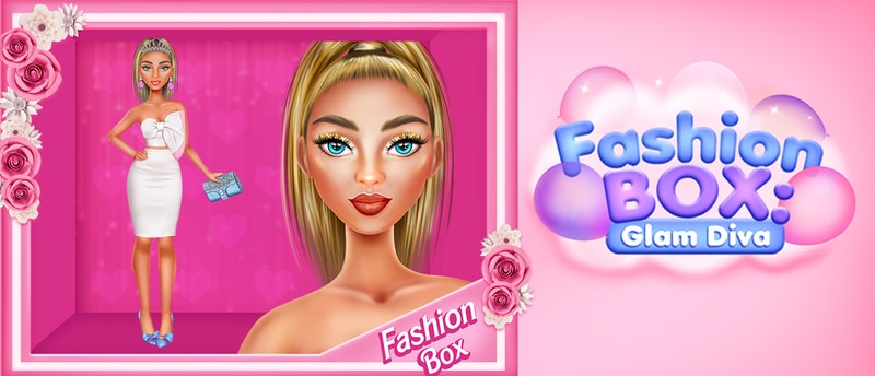 Fashion Box: Glam Diva - Dress Up & Play Game for Girls