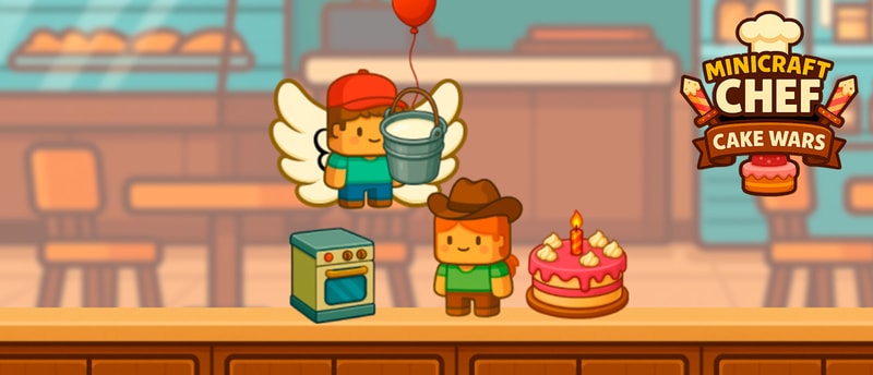 Minicraft Chef Cake Wars - Fun Cooking Competition Game