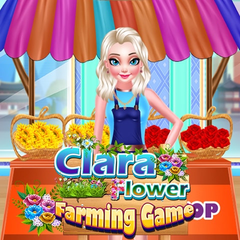 Clara Flower Farming Game - Play Free Gardening & Dress-up Game