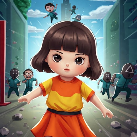 SquidGame.io Ücretsiz Çok Oyunculu Hayatta Kalma Oyunu